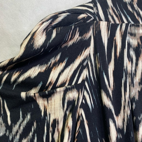 Ted Baker Tillly Jersey Wrap‎ Dress Zebra Print - Picture 5 of 8